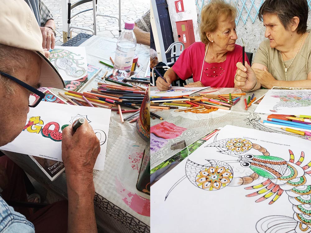 Cohousing anziani Genova don Guanella laboratori artistici