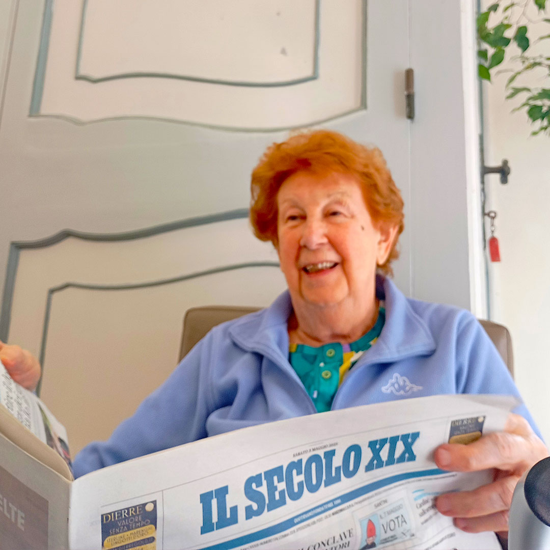 Casa di riposo Genova Don Guanella anziani autosufficienti - gioco della Tombola